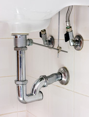 basin siphon