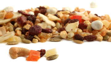 Dried fruit, nut and seed  mix