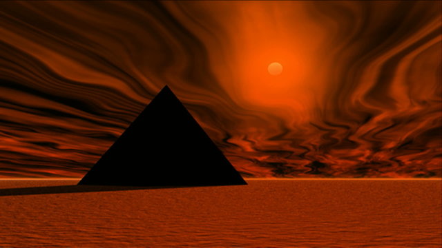 Pyramid Sunrise