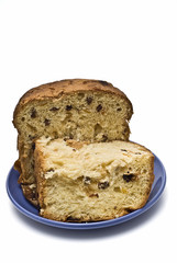 Panetone para el desayuno.