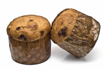 Dos panetones.