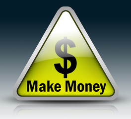 Glossy 3D Style Sign 