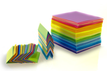 various color paper