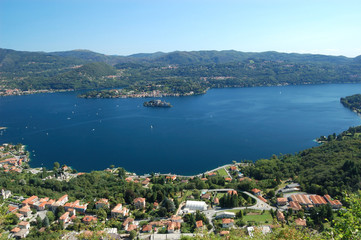 Summer View on Orta Lake