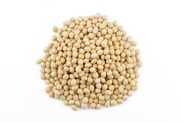 Close up of soy beans