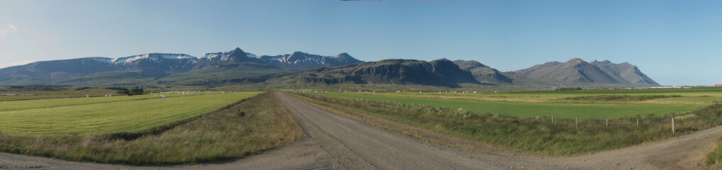 Panorama de la péninsule de Snaefellsjökull
