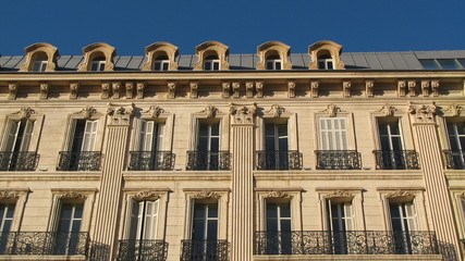 Fototapeta na wymiar façade de caractere