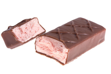 chocolate on isolated