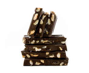 blocks of chocolate