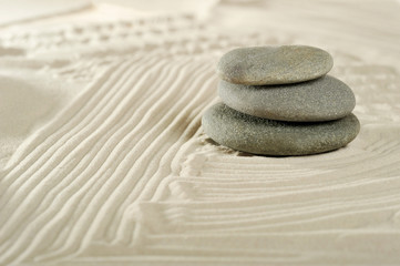 Fototapeta na wymiar stones on sea sand
