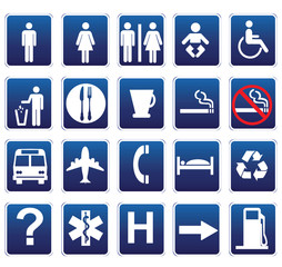 travel and tourism icons