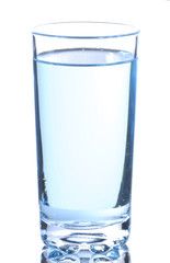 Glass with water