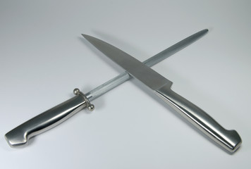 Messer mit Wetzstein