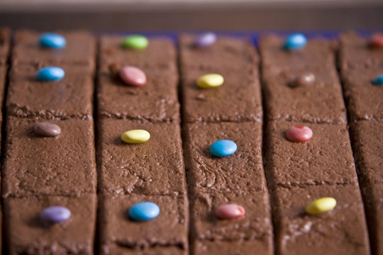 Smartieskuchen