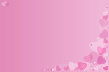 Rosa Herz Hintergrund