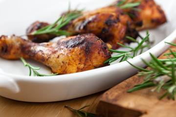 Roast chicken with rosemary