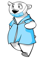 Polar bear - doctor