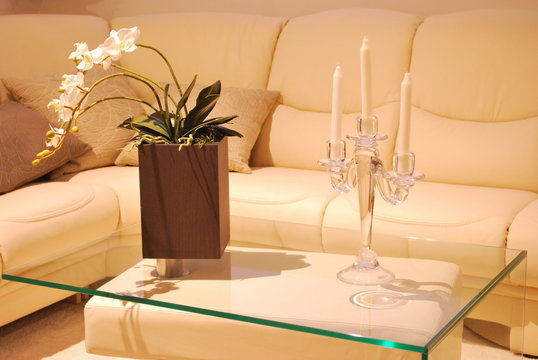 Wei&szlig;e Couch
