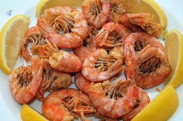 fried shrimps