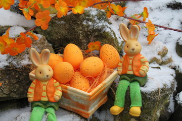 Ostern im Schnee
