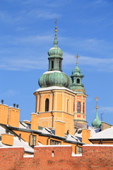 Jesuit Church of the Gracious Mother of God in Warsaw, Poland.