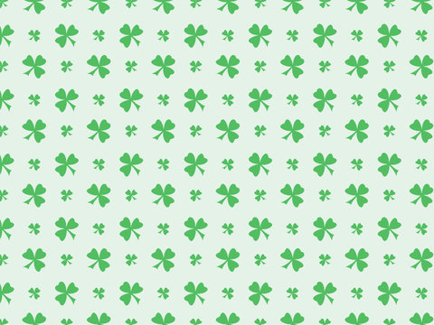 Pattern "Shamrocks" (patricks day parade symbol ireland)