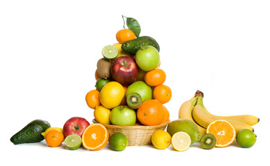 Obraz na płótnie Canvas Kosz owoców