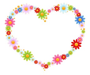 background with beautiful camomil