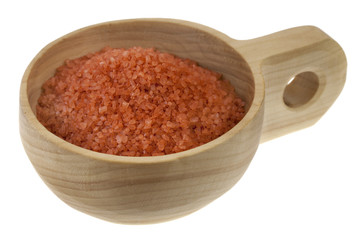 red sea salt crystals