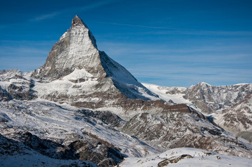Matterhorn totale winter