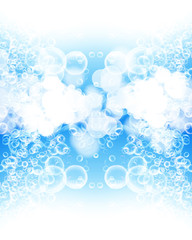 Rising air bubbles