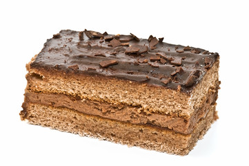 pastel dos chocolates