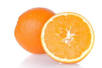 orange isolated on white