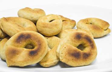 Taralli. Italian food.