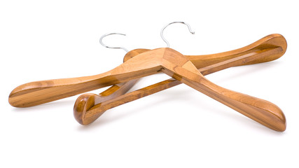 Pair of clothes hangers