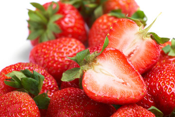 Fresh and tasty strawberries