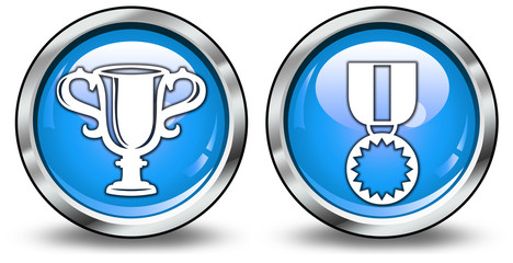 Glossy 3D Style Buttons 