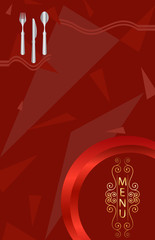 Menu Card Design template