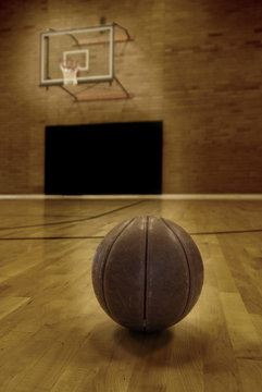 Basketball and Basketball Court