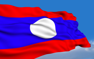 Laotian flag