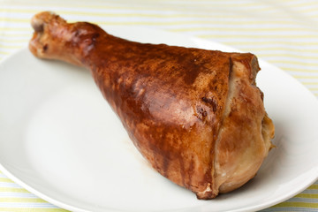 Putenkeule,gebraten