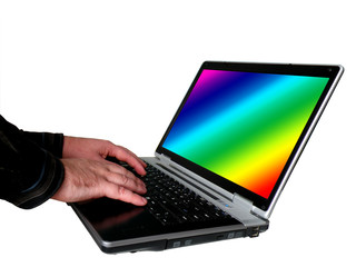 praca na laptopie © Lasa