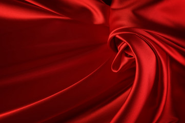 Red Silk Background