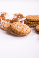 Gallettes bretonnes et caramel
