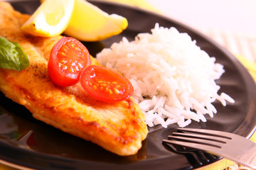 gebratener fisch