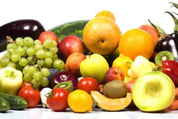 Fototapeta na wymiar fresh fruits