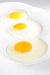 Fried eggs