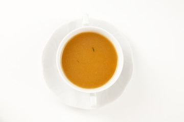 tasty vegetables soup