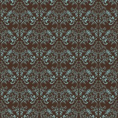 Seamless floral pattern. Nice to use as background.