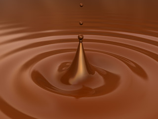 liquid chocolate